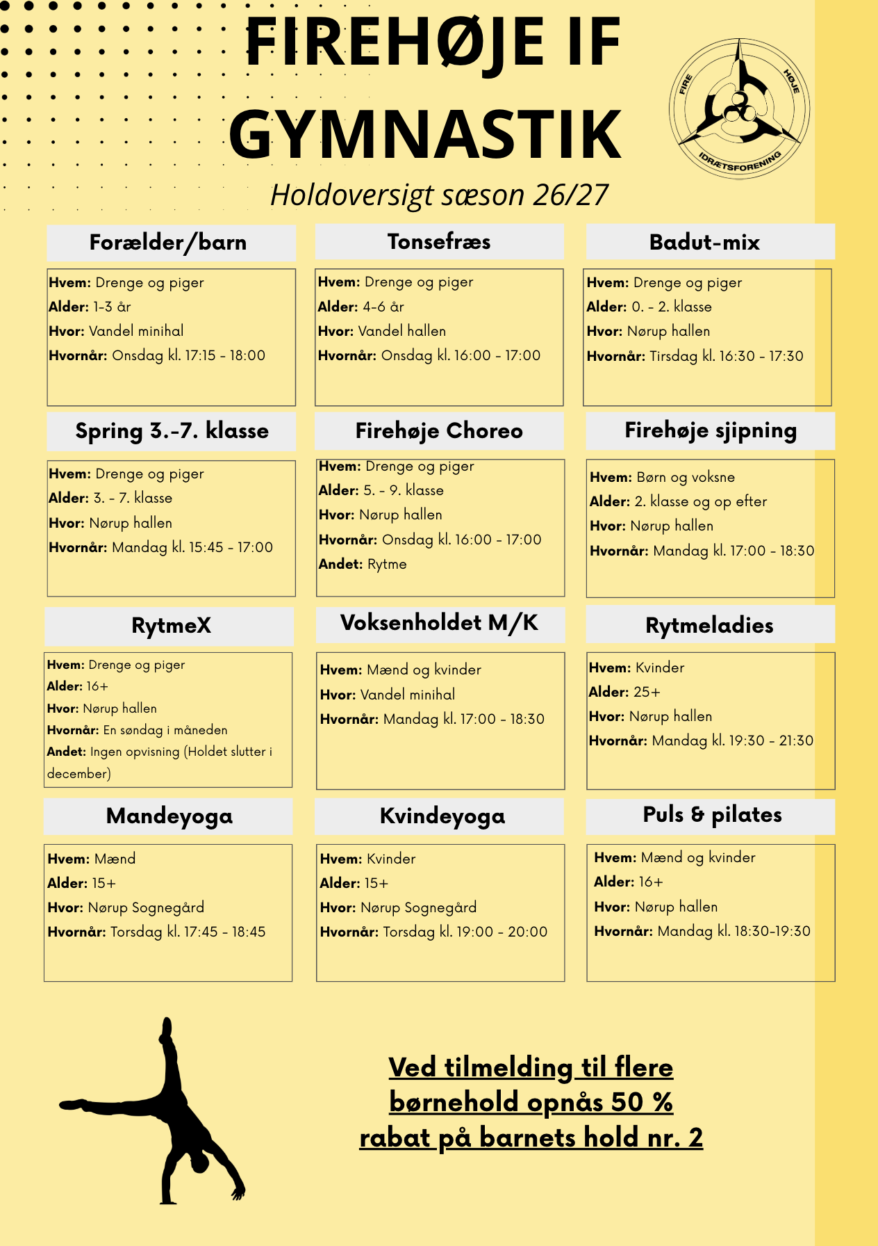 Holdoversigt 26:27