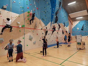 klatring højvæg